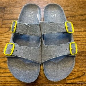 Gap Kids Chambray Sandals, NWT
